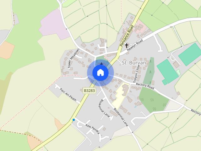 House for rent in St Buryan, Cornwall