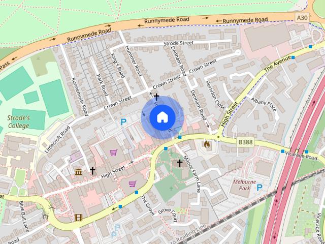 Apartment for rent in Row Town, Surrey