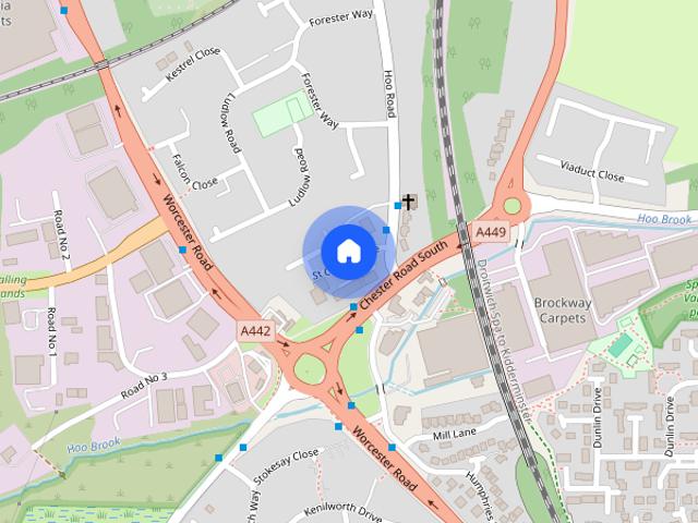Apartment for rent in Hoobrook, Rushock
