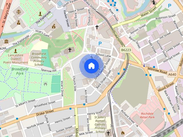 House for rent in Deeplish, Burnedge