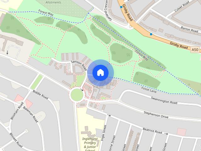 Apartment for rent in Leicester, Newfoundpool