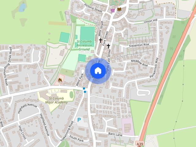 Room for rent in Gluvian, St Columb Major