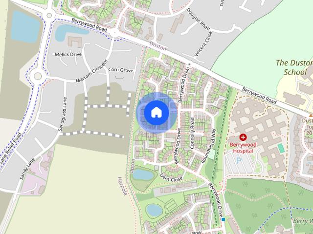 Apartment for rent in Upton, Duston