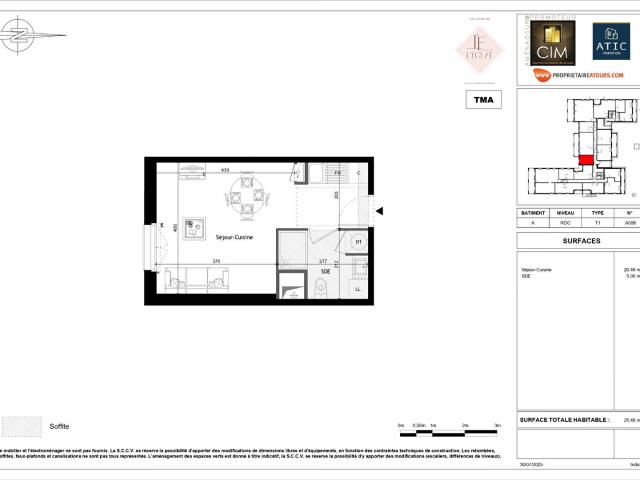 Appartement vente à Tours, Saint-cyr-sur-loire