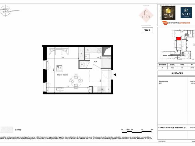 Appartement vente à Tours, Saint-cyr-sur-loire