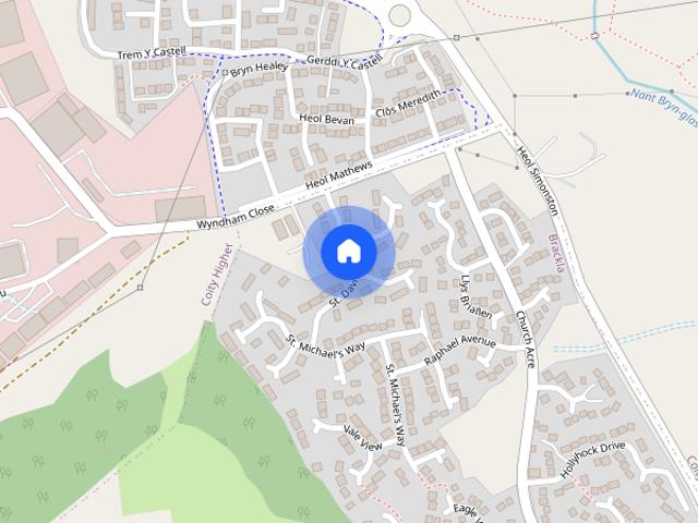 House for rent in Coity, Wales
