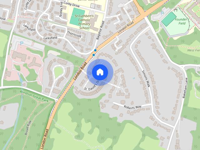 House for rent in Row Town, Surrey