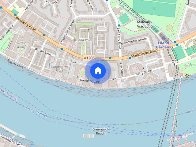 Apartment for rent in Isle Of Dogs, Isle Of Man