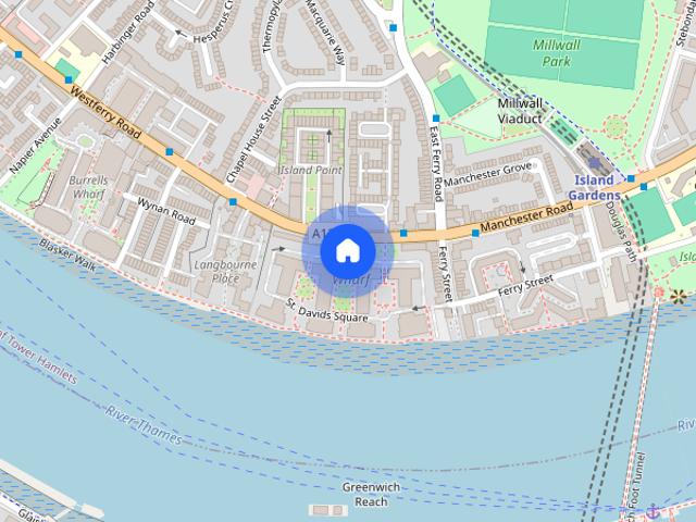 Apartment for rent in Isle Of Dogs, Millwall