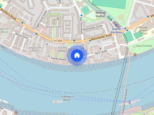 Apartment for rent in Isle Of Dogs, Greater London