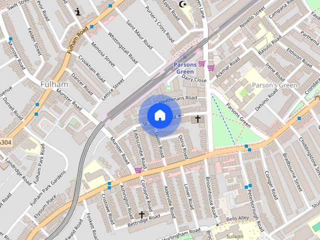 House for rent in Fulham, Greater London