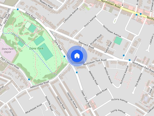 House for rent in Cliftonville West, Thanet
