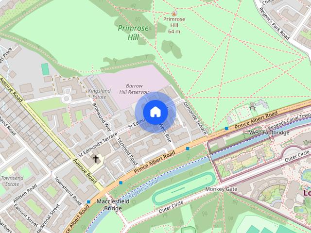 Apartment for rent in St. John's Wood, Greater London