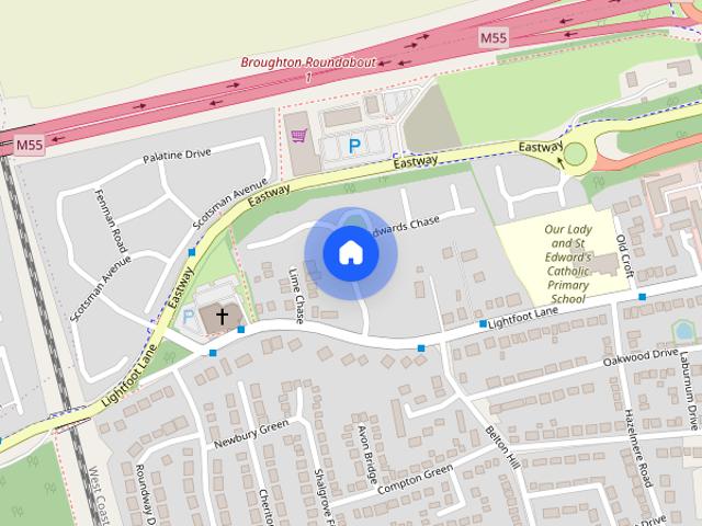 House for rent in Higher Bartle, Lancashire
