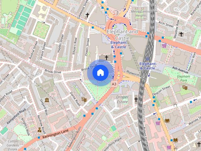 Apartment for rent in Elephant and Castle, Greater London
