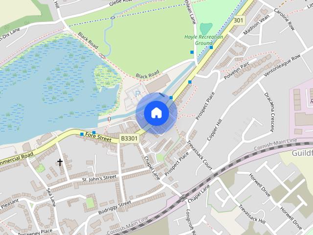 Apartment for rent in Hayle, Cornwall