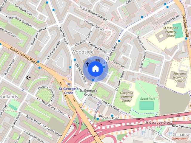 Apartment for rent in Queen's Cross, Glasgow
