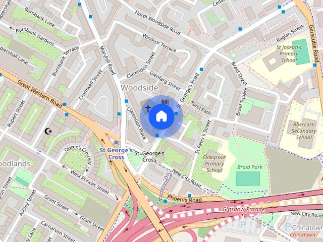 Apartment for rent in Woodside, Scotland