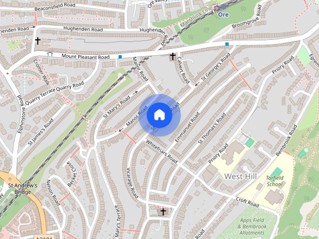 House for rent in West Hill, Guestling Green