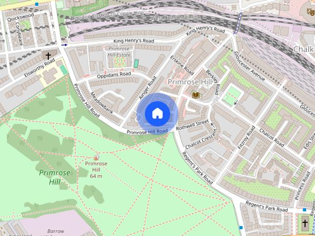 Apartment for rent in Chalk Farm, London