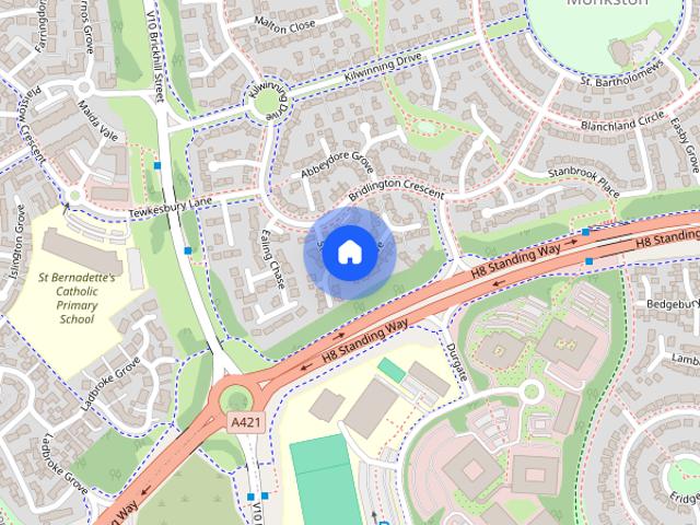 House for rent in Monkston Park, Milton Keynes