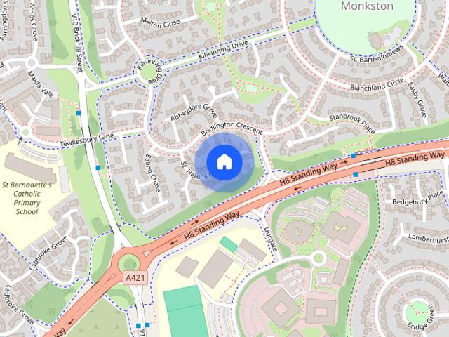 House for rent in Monkston, Milton Keynes