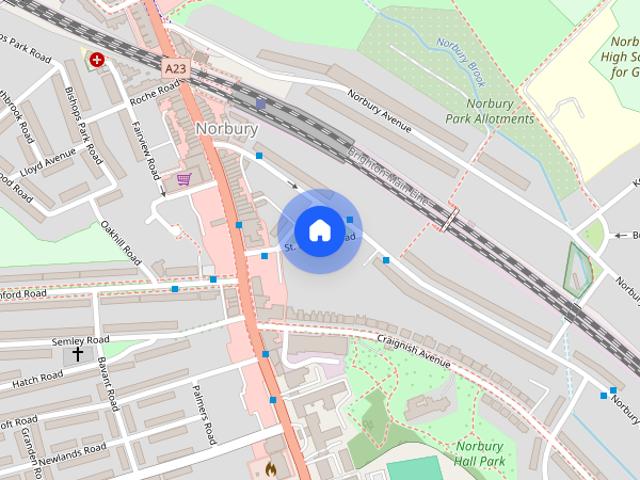 Apartment for rent in London Borough of Croydon, Norbury