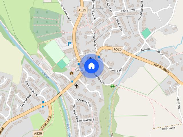 Apartment for rent in Audlem