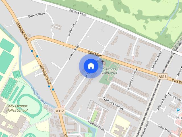 Apartment for rent in Hampton Hill, Greater London