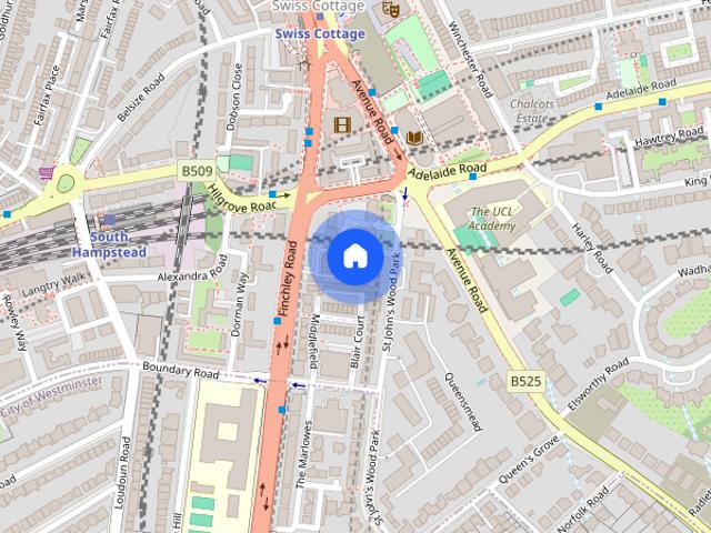 House for rent in Swiss Cottage, Greater London