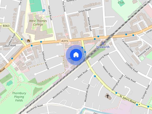 Apartment for rent in London Borough of Hounslow, Cat Hill