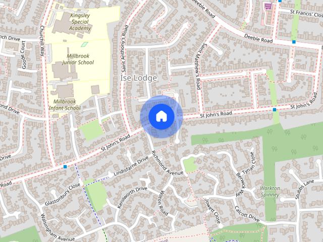House for rent in Ise Lodge, Kettering