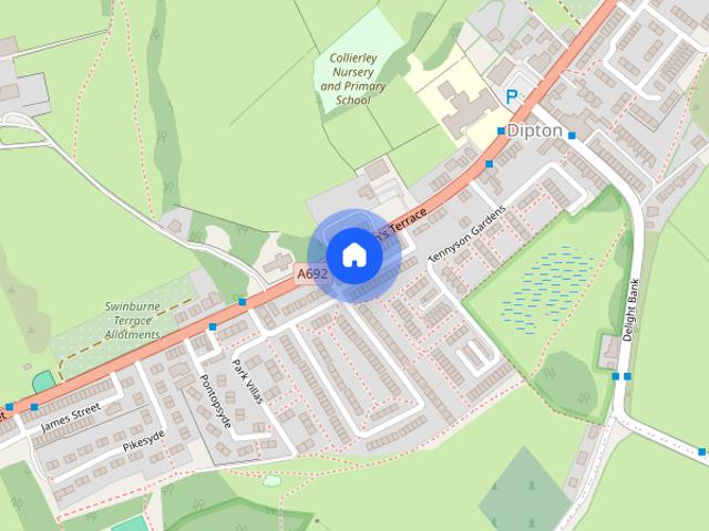 House for rent in Harelaw, Dipton