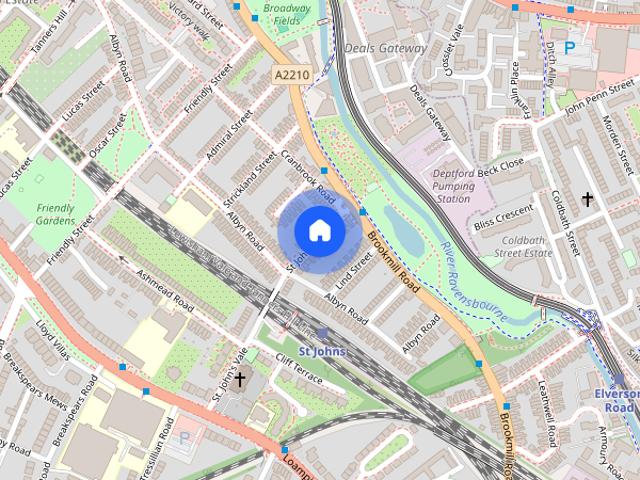 House for rent in London Borough of Lewisham, Deptford