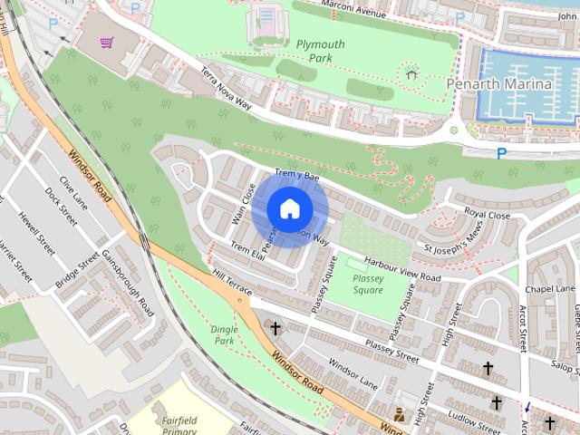 House for rent in Penarth Marina, Penarth