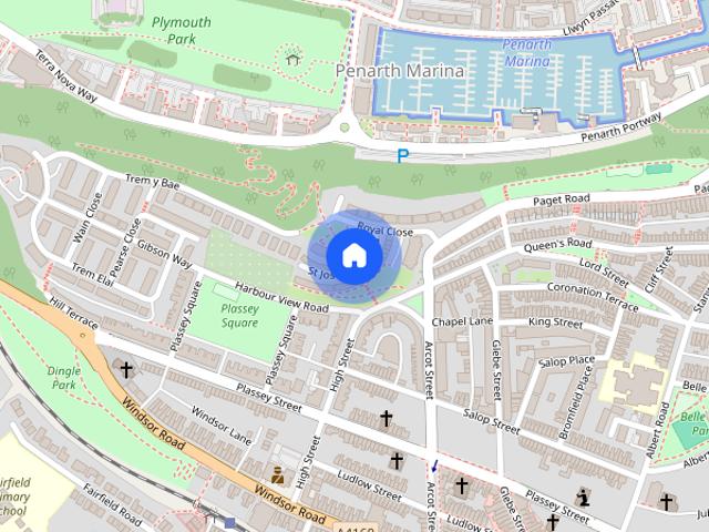 Apartment for rent in Penarth Marina, Penarth