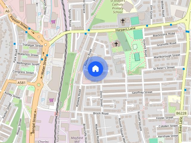 Apartment for rent in Cowling, Andertons Mill