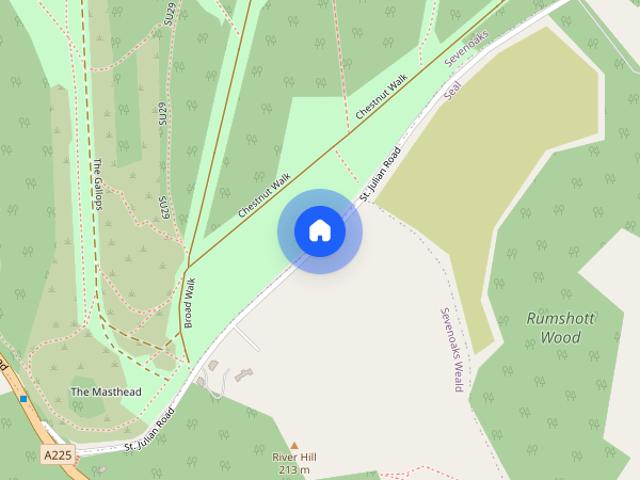 House for rent in Seal, The Butts