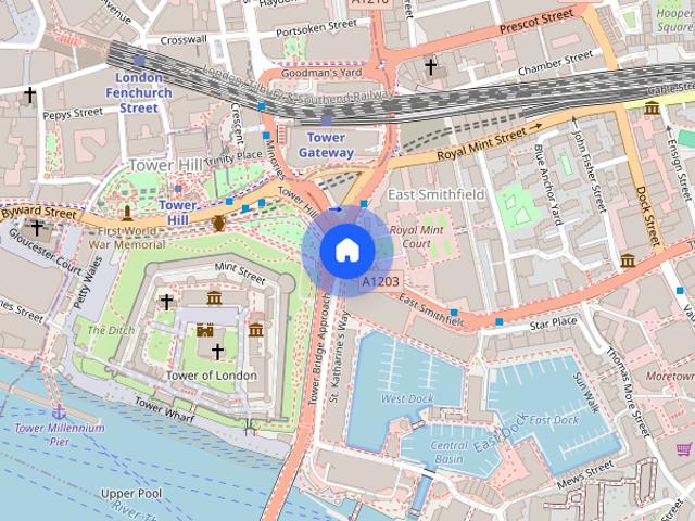 House for rent in Tower Hill, Greater London