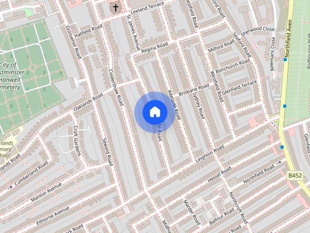 Apartment for rent in London Borough of Ealing, Hanwell