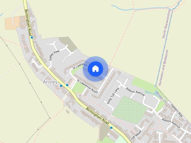 House for rent in Gun Hill, Warwickshire