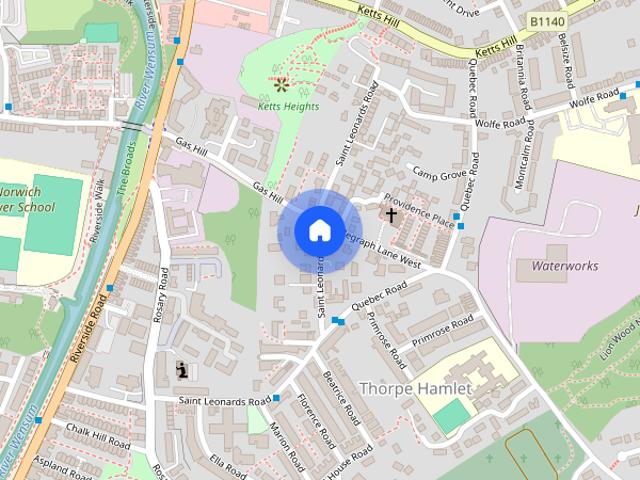 House for rent in Thorpe Hamlet, Norwich