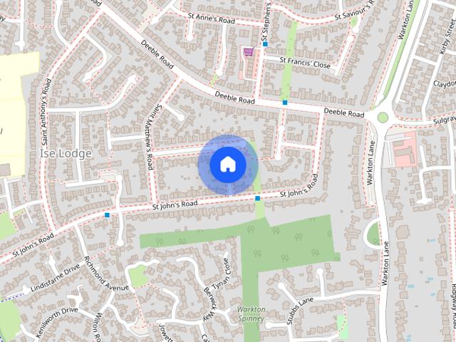 House for rent in Ise Lodge, Kettering