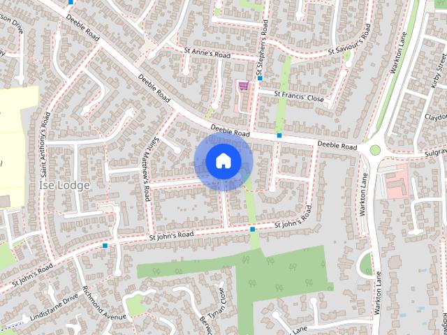 House for rent in Ise Lodge, Kettering