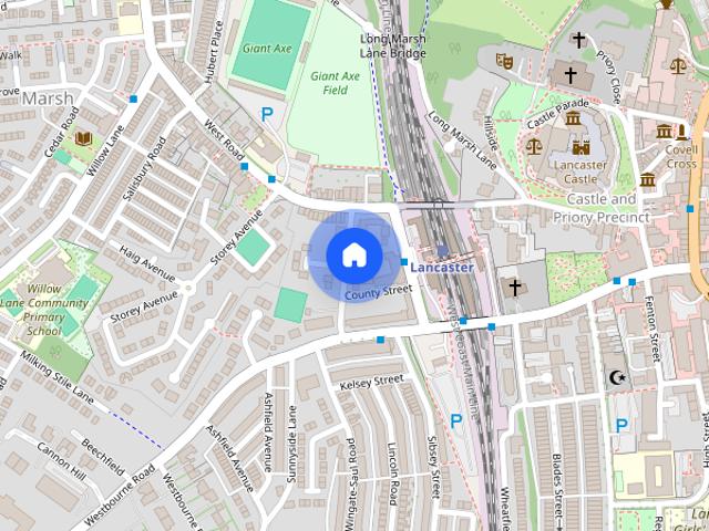 House for rent in Castle and Priory Precinct, Bare