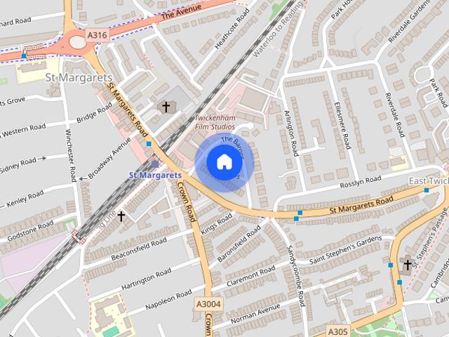 Apartment for rent in St Margarets, Greater London