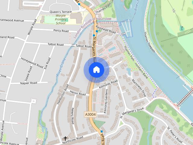 Apartment for rent in St Margarets, Greater London