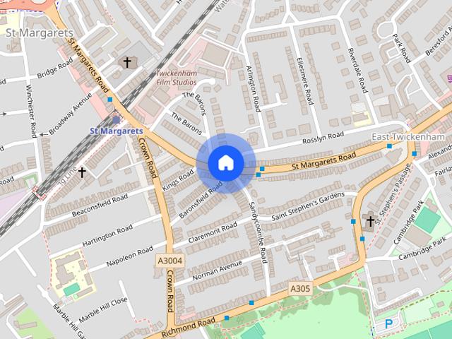 Apartment for rent in St Margarets, Greater London