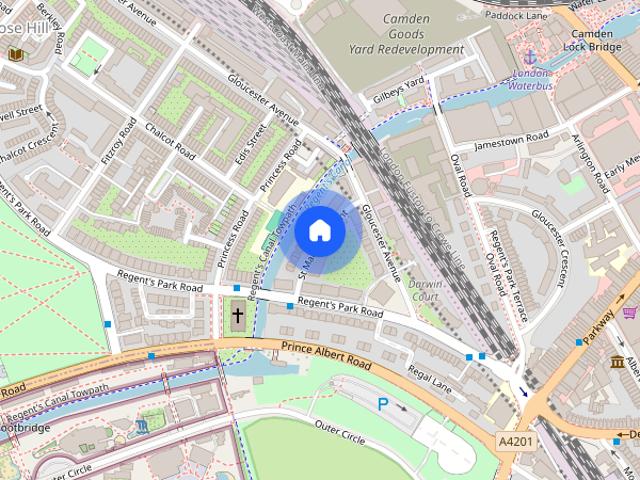 House for rent in Chalk Farm, Primrose Hill