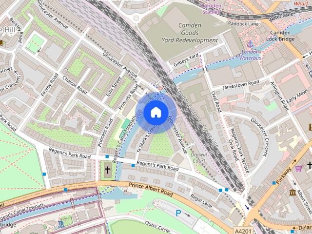 House for rent in Chalk Farm, Primrose Hill